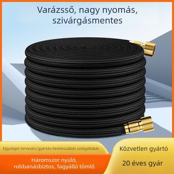 Teleszkópos magasnyomású vízcső pisztollyal, belső átmérő 6 mm, TPE anyag, Shane