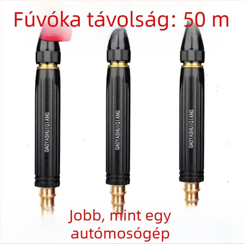 Otthoni Autómosó Pisztoly — Pagoda Típus, ABS Testrész, Állítható Fúvóka, Maximális Nyomás 10, Bemeneti Víz Hőmérséklet 20