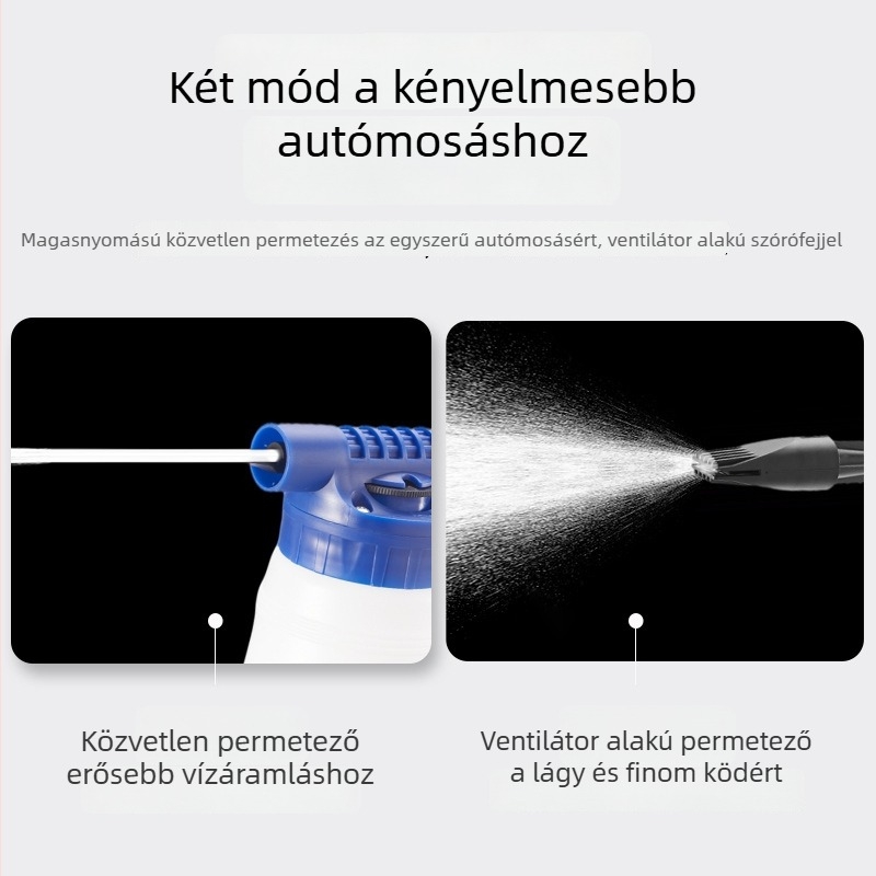 Autómosáshoz használt vízpisztoly, műanyagból, márka YW, modell Yw-65215