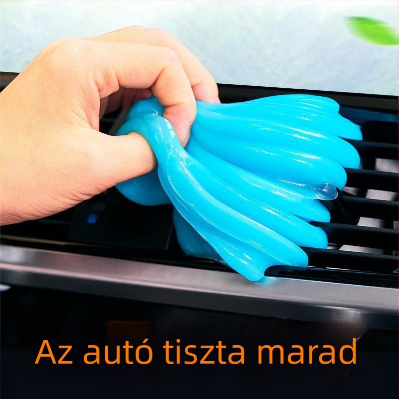 Astree astree02 Autó belső tisztító gél — multifunkcionális porfelszívó gyurma, tömeg 0.22, csomagolás: egy üveg, alkalmas autó belsőre és otthonra