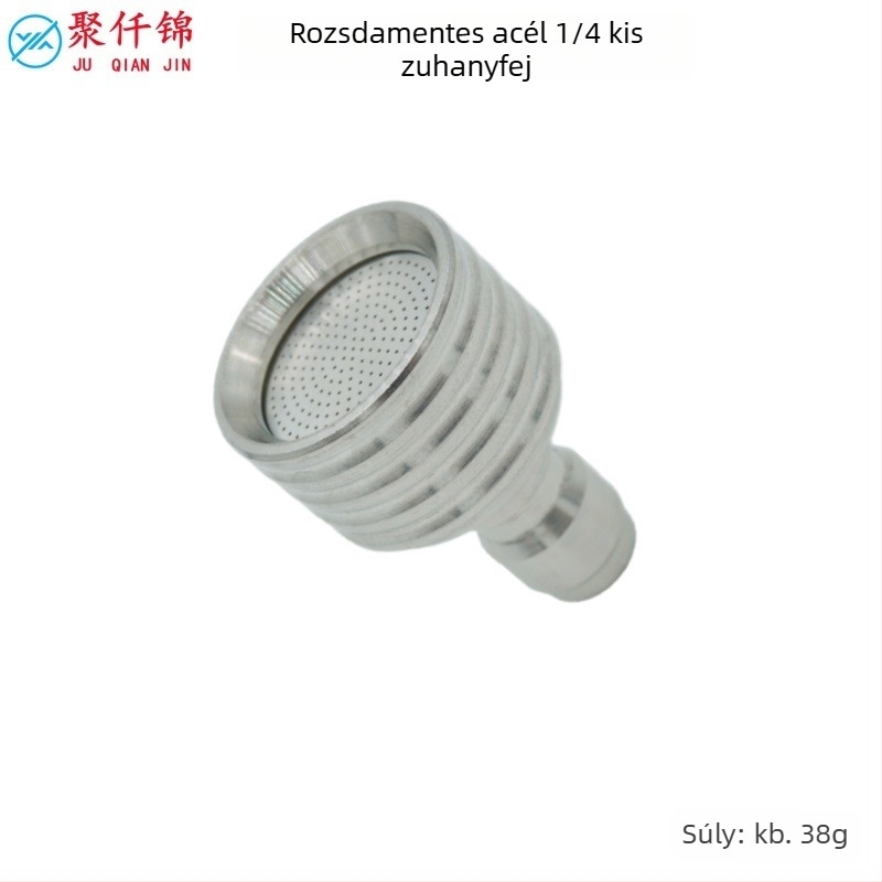 Magasnyomású autómosó vízpisztoly, 1/4 gyorscsatlakozás, rozsdamentes acél — pisztolytest, csatlakozó és fúvóka rozsdamentes acélból, maximális nyomás 250