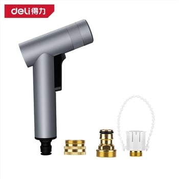 Nagy nyomású autómosó pisztoly, test ötvözet, modell DL882055, fogantyú ujjnyomásos, sugárzási típusok: vízoszlop, zuhany, ventilátor