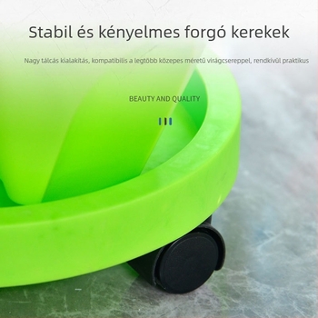Virágcserép háromdimenziós, többszintes ültetődoboz zöldségek és eper számára, műanyag