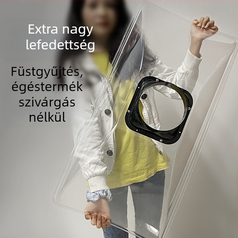 Moxibustion és hegesztéshez készült füstelszívó sapka | légáramlás 50 m3/h, zaj <36 dB, AC tápegység | Márka Nine-leaf wind | Modell Moxibustion solder exhaust hood