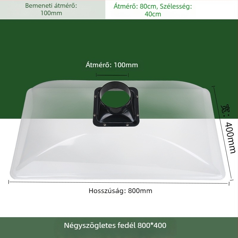Moxibustion és hegesztéshez készült füstelszívó sapka | légáramlás 50 m3/h, zaj <36 dB, AC tápegység | Márka Nine-leaf wind | Modell Moxibustion solder exhaust hood