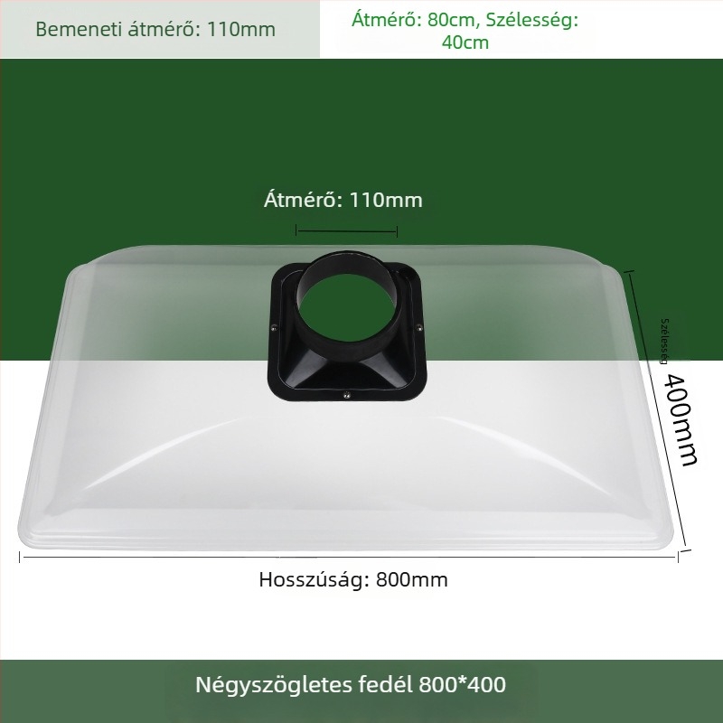Moxibustion és hegesztéshez készült füstelszívó sapka | légáramlás 50 m3/h, zaj <36 dB, AC tápegység | Márka Nine-leaf wind | Modell Moxibustion solder exhaust hood