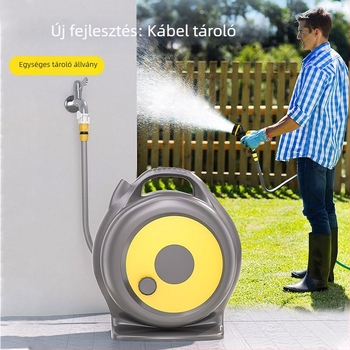 Lexia Kerti öntözőeszköz — Multifunkcionális vízpisztoly virágok öntözésére, autómosásra és zöldségek öntözésére, tárolóval