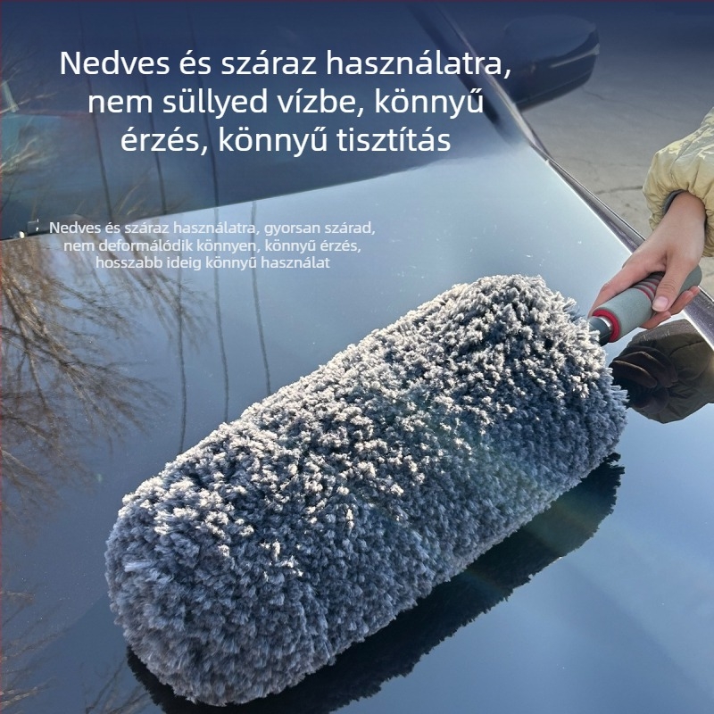 Persistence Mikroszálas autóduster teleszkópos rúddal – szálmentes por eltávolítás