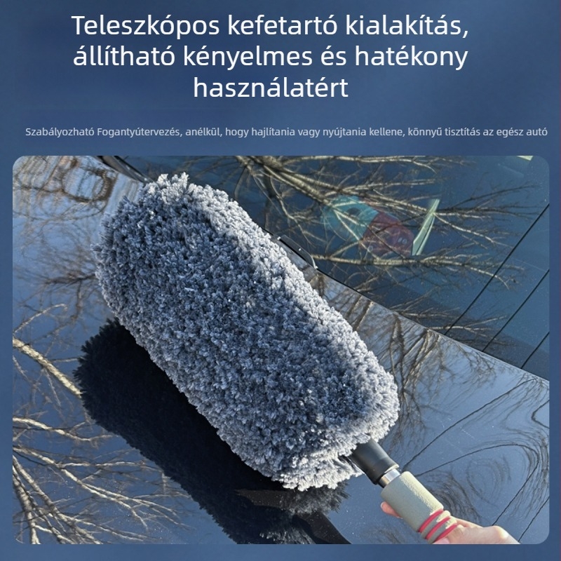Persistence Mikroszálas autóduster teleszkópos rúddal – szálmentes por eltávolítás