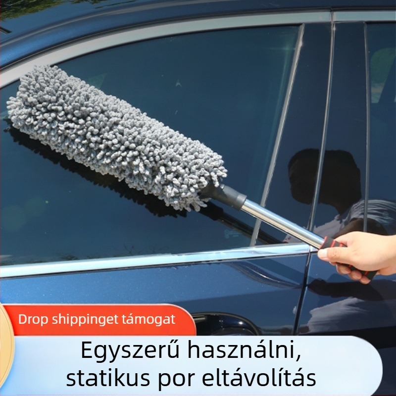 Autóporoló kefe, visszahúzható körkefés fej, rozsdamentes acél + rost, Chiyuheng, belső tisztítás