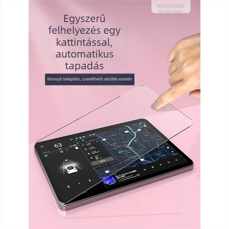 Központi kijelző navigációs képernyő edzett üveg védőfólia Lynk & Co 06Emp - Modell 00lk06, Termék kód 00lk06, Márka Membrane youtai