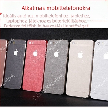 KALAWA PVC bőrhatású belső autómatrica – műszerfal és középkonzol belső részéhez, ragasztásos felhelyezés