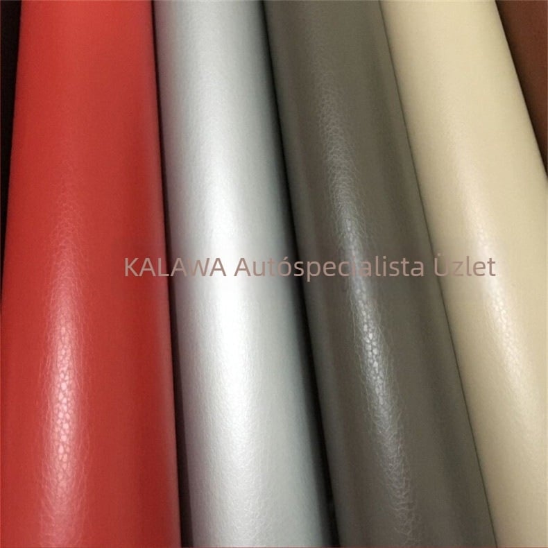 KALAWA PVC bőrhatású belső autómatrica – műszerfal és középkonzol belső részéhez, ragasztásos felhelyezés