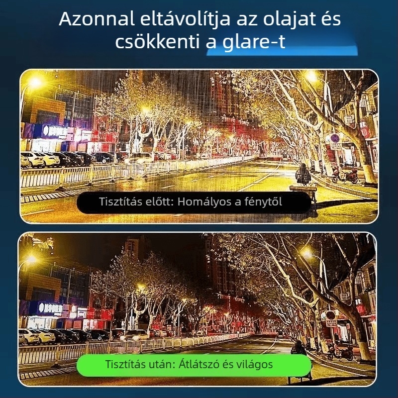 Műanyag autóablak tisztító ecset — Modell Oil Film Brush