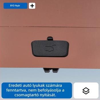 BYD csomagtartó védőpad, bőrből, ütésvédő panel, modell 54646456