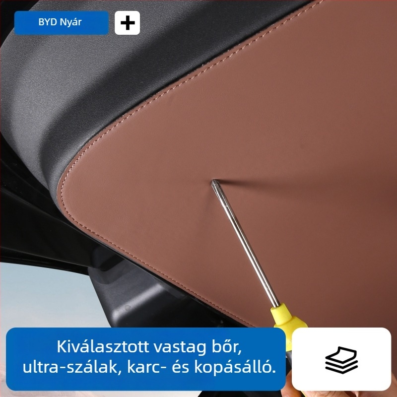 BYD csomagtartó védőpad, bőrből, ütésvédő panel, modell 54646456
