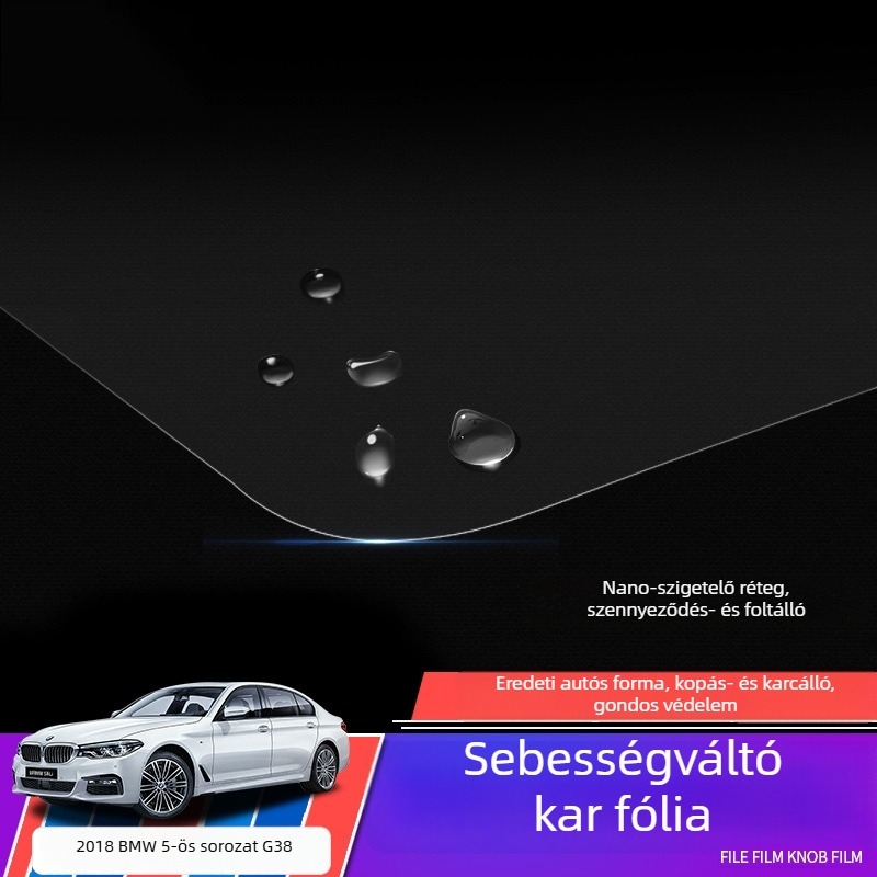 BMW 5-ös sorozat váltókarvédő fólia