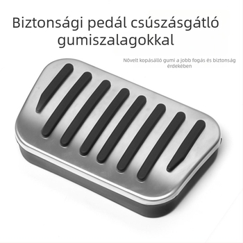 Alumínium ötvözetű pedál-támasz L90/L60-hoz – csúszásmentes belső dekoráció automata váltóhoz