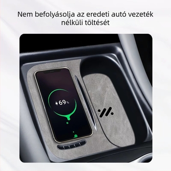 LS6 központi kezelőpanel védőfóliája, karbon szövet mintázat, kopásálló és karcolásálló; Modell: 18; Anyag: Bőr; Logó nyomtatás: Engedélyezett; Testreszabás: Igen