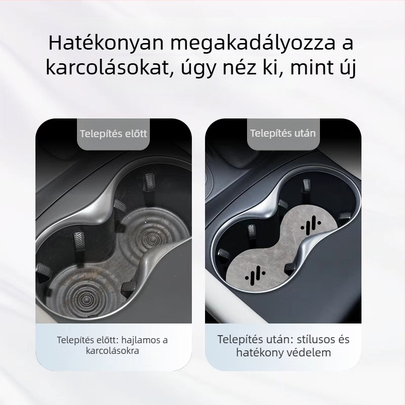 LS6 központi kezelőpanel védőfóliája, karbon szövet mintázat, kopásálló és karcolásálló; Modell: 18; Anyag: Bőr; Logó nyomtatás: Engedélyezett; Testreszabás: Igen
