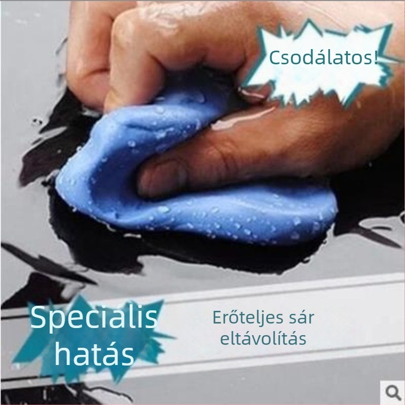 Autó tisztító agyag puha ragasztóval, PP anyag, HLF márka