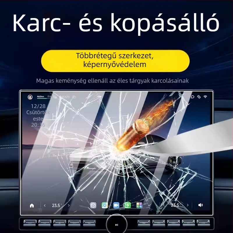 Edzett üveg védőfólia az autó központi kijelzőjéhez SU7 Ultra
