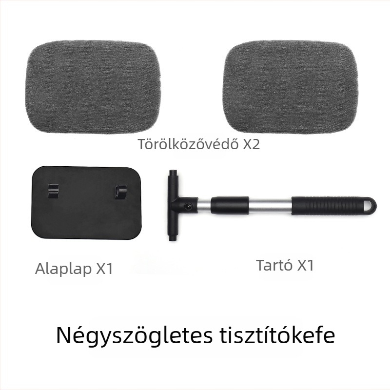 Autó első szélvédő tisztító kefé — ABS, mikroszálas és alumíniumötvözet; Márka: Jiu yimu; Típus: autómosó kefe