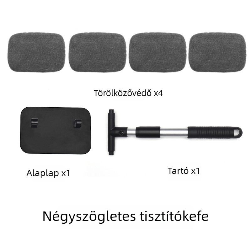 Autó első szélvédő tisztító kefé — ABS, mikroszálas és alumíniumötvözet; Márka: Jiu yimu; Típus: autómosó kefe