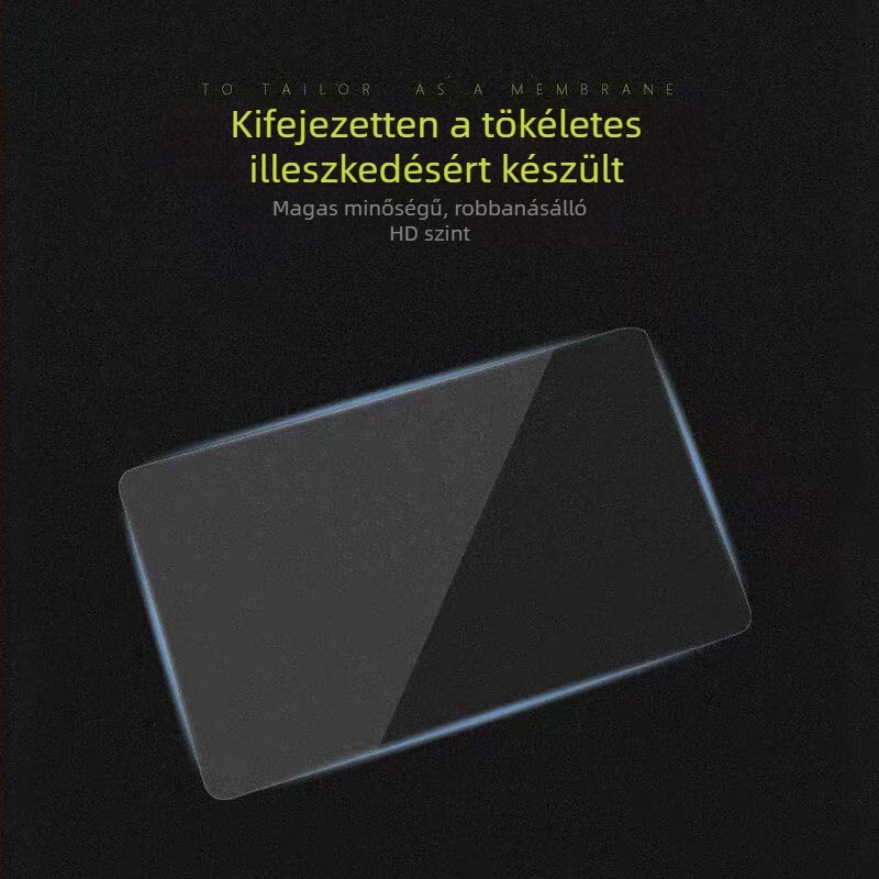 Volvo XC60/XC90/S90 központi navigációs kijelzőhöz készült edzett üveg kijelzővédő – karcolásálló és kopásálló