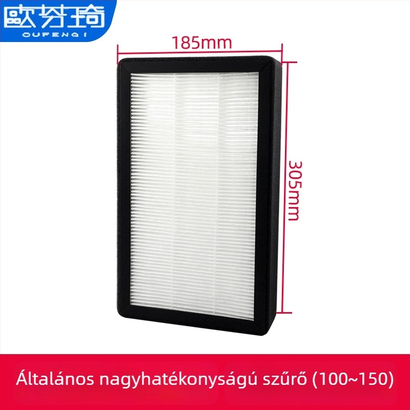 Ofenqi Friss Levegő Szűrődoboz - Belső Légáram Tisztító Egység PM2.5 Szűrővel, Tartalmaz Primár, Közepes Hatékonyságú és Magas Hatékonyságú Filtrprac, Otthonra és Bevásárlóközpontokhoz