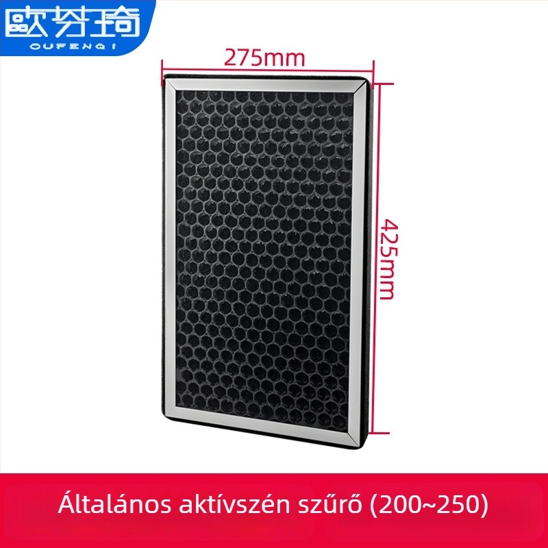 Ofenqi Friss Levegő Szűrődoboz - Belső Légáram Tisztító Egység PM2.5 Szűrővel, Tartalmaz Primár, Közepes Hatékonyságú és Magas Hatékonyságú Filtrprac, Otthonra és Bevásárlóközpontokhoz