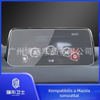Mazda CX-3 CX-4 CX-5 CX-8 navigációs edzett üveg kijelzővédő a központi kijelzőhöz – HD