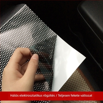 Autó oldalsó ablakaihoz PVC elektrosztatikus hálófüggöny