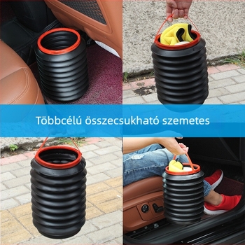 Figure PVC összecsukható teleszkópos autós szemetes és vízvödör