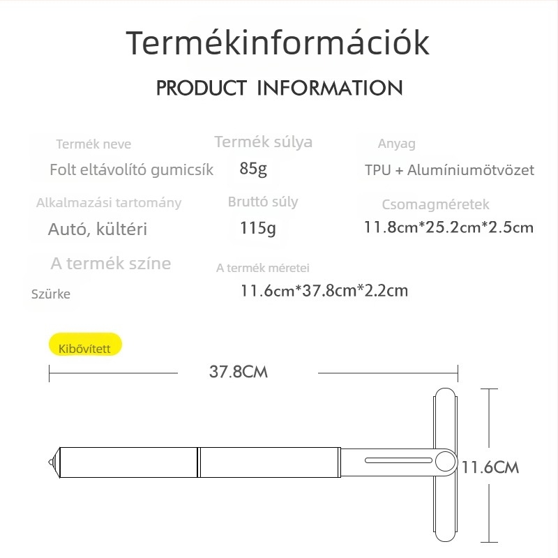 Chu Fan ötvözet autómosó kefe