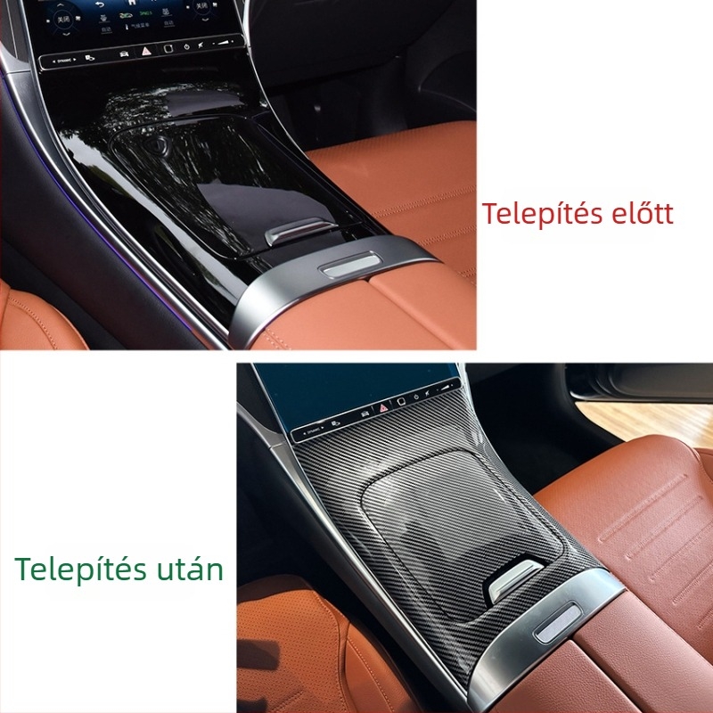 Mercedes-Benz GLC X254 (2023+) középkonzol panel matrica belső átalakításra