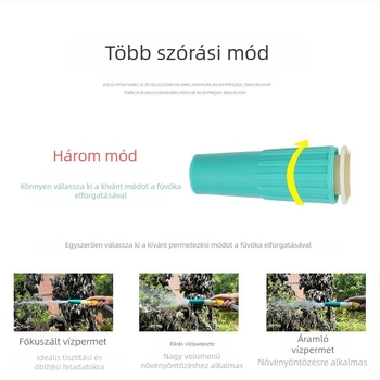 Kerti öntöző permetezőfej – csőhöz csatlakoztatható permetezőfej és öntözőpisztoly a kerthez és a zöldségek öntözéséhez (Termékkód: Al891865519567; tömlőcsatlakozás; permetezőfej; öntözőpisztoly)