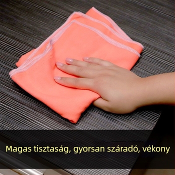Velúrhatású mikroszálas rongy bútortisztításra, szöszmentes, nem fakul, nem hullajtja a szálakat, könnyen használható, autófelületekhez is alkalmas