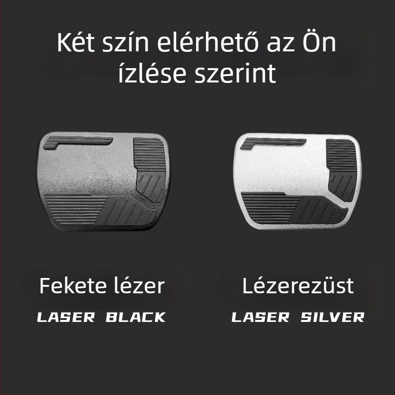 Ötvözetből készült pedálkészlet gáz- és fékpedálhoz – csúszásmentes belső átalakítás X-Trail, Qashqai, Sylphy
