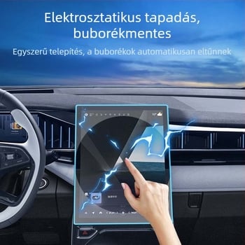 Toyota Camry 24. generációs központi kezelőpanel LCD kijelzőjéhez edzett üveg kijelzővédő