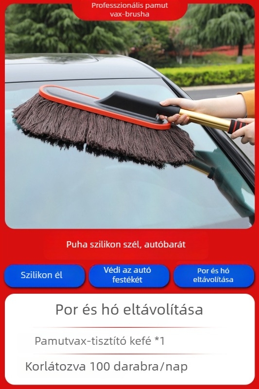 Yi Ju vastag sörtés autómosó mop – pamutfonal anyag – autómosó eszközök