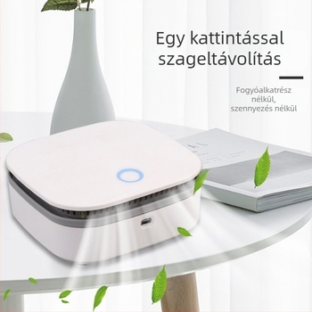 Otthoni és autóhasználatra szánt légtisztító negatív ionokkal a formaldehid eltávolítására, 51-150 m3/h, USB táplálás, 11-20 m² lefedettség