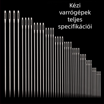Kézi varrótűk acélból, háztartási használatra, hímzőtűk, kínai stílusú