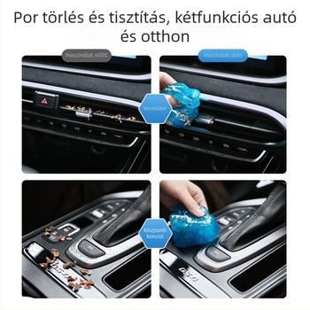 Hatékony tisztító gél billentyűzethez, laptophoz, autóhoz és klíma ventillációs nyílásaihoz
