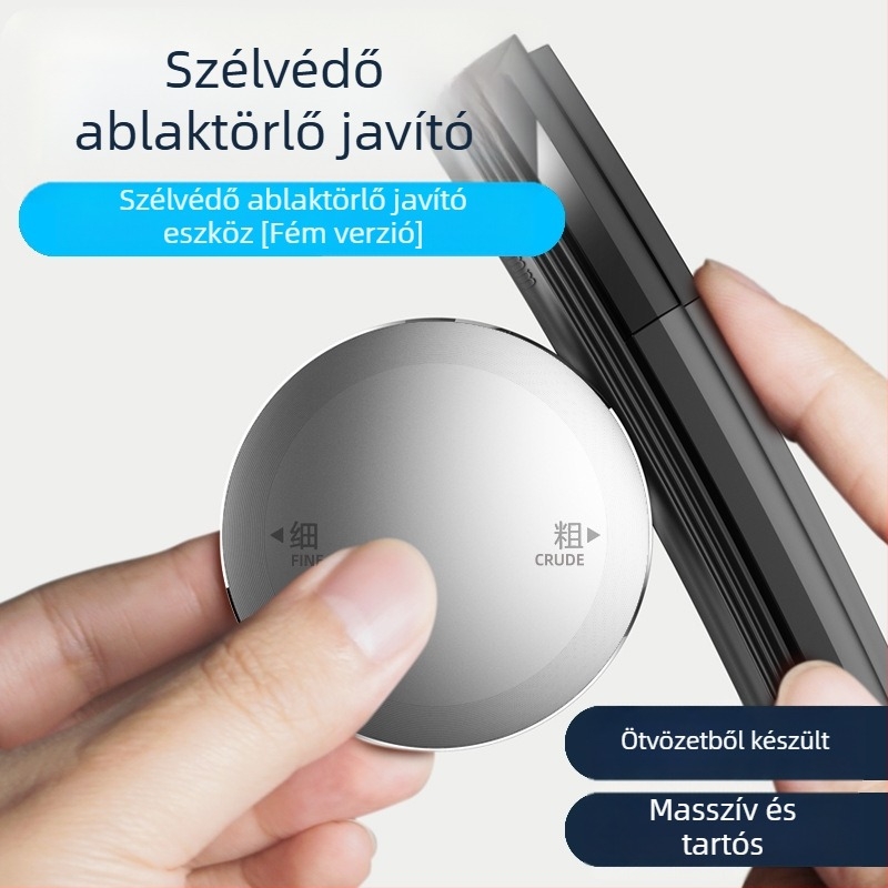 Ablaktörlő javító, univerzális tisztító eszköz ablaktörlőlapokhoz, ötvözet