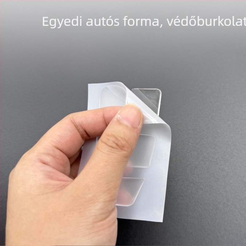 Átlátszó epoxiból készült belső matrica Volvo elektronikus kézifékhez és indítógombhoz (XC60, XC90, S60, S90, V60, V90)