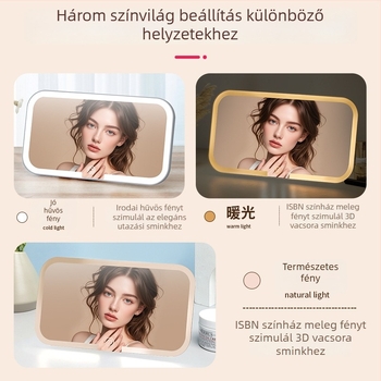 Autós smink tükör – üveg és ABS, modell Car vanity mirror, típus Car interior stickers, kód Skrfrjwk