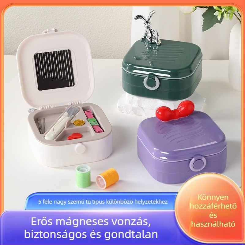 Varró doboz, hordozható zseb-stílus, műanyag kivitel, 100 darabos készlet, 265 g