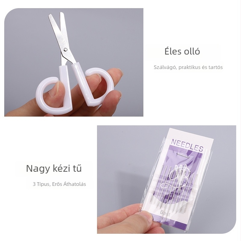 Varró doboz műanyagból, 100 darab/doboz, 166 g, egyszerű stílus