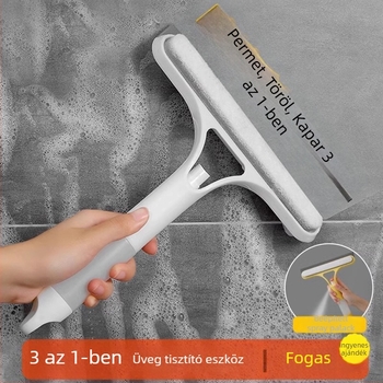 Hanyu 3-in-1 üvegtisztító spray palackkal és kaparóval, műanyag